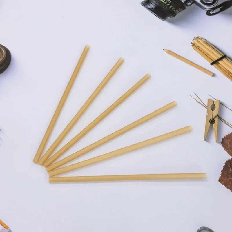 Sugarcane Pulp Straight Straw-Flat Mouth Straw