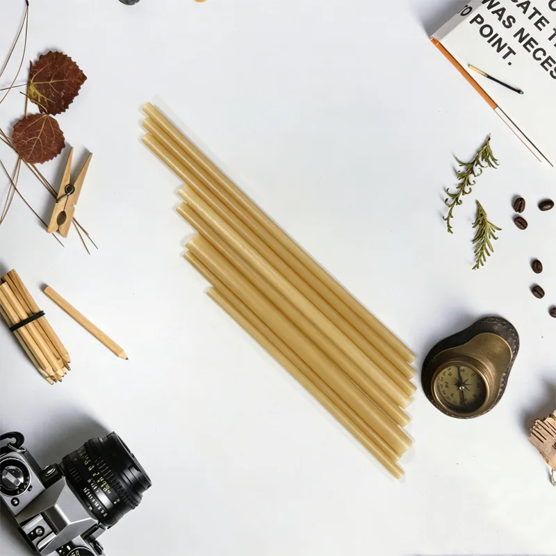 Sugarcane Pulp Straight Straw-Flat Mouth Straw