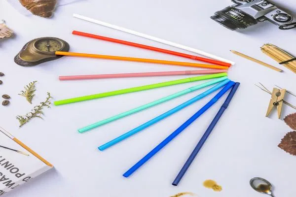 Say No to Plastic: cornstarch straws for a Greener Planet