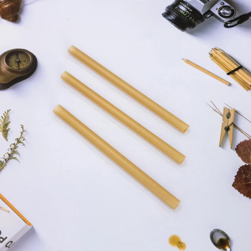 Sugarcane Pulp Straight Straw-Flat Mouth Straw