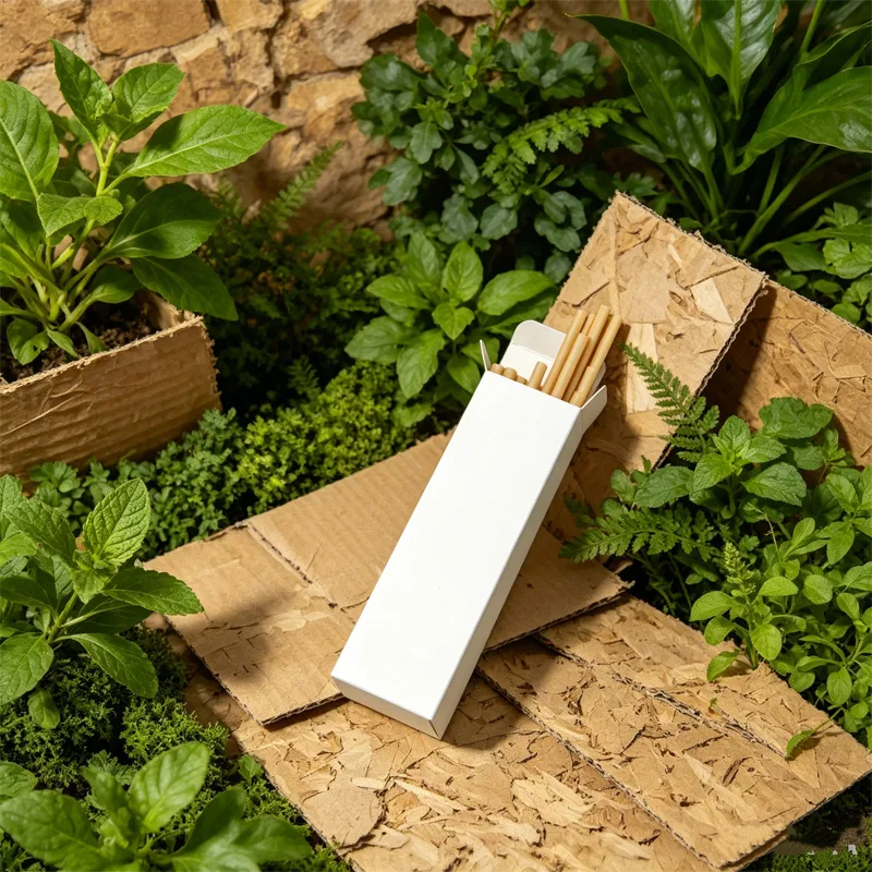 PLA Straw Retail Packaging (Printed Color Box)